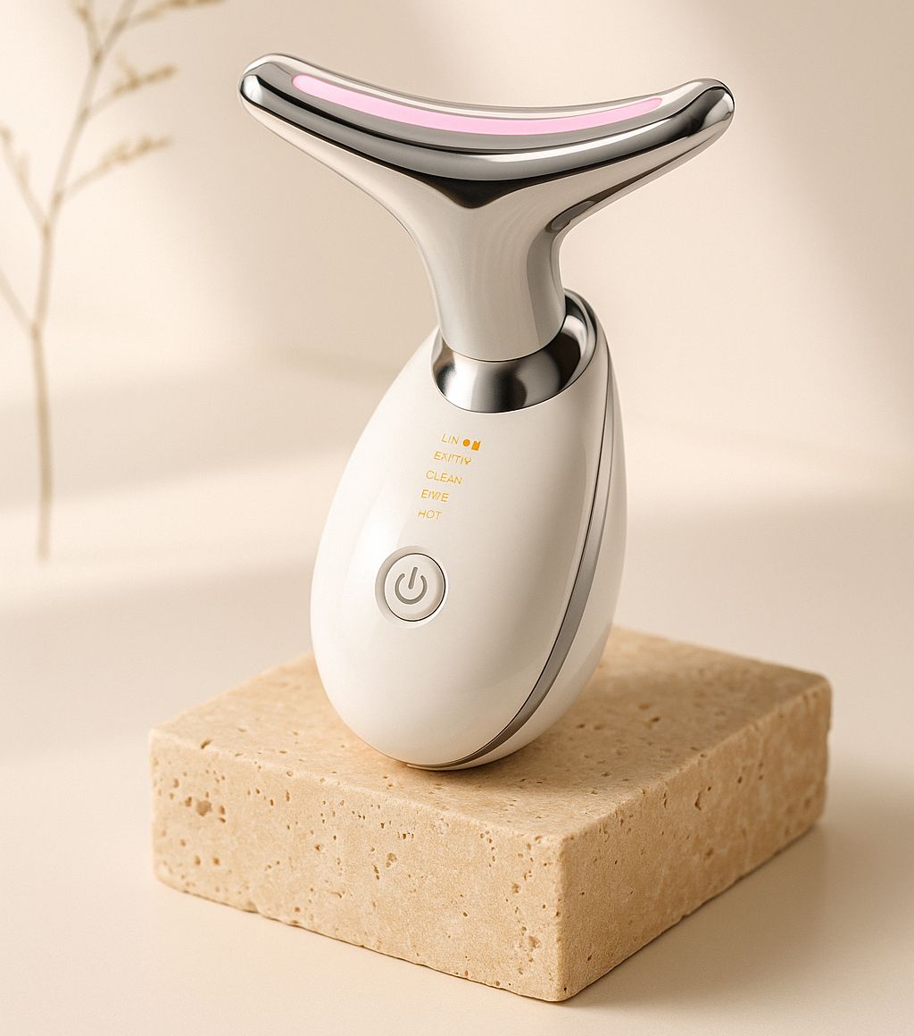 Reductor arrugas y papada - Masajeador Facial LED