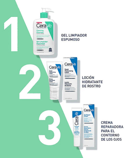 Gel limpiador espumoso cerave 473 ml